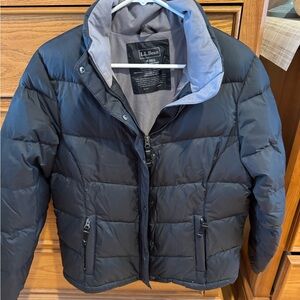 LL Bean Down Puffer Jacket Size M